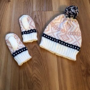 Hat & mitten set